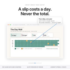 Hoja de cálculo para el seguimiento del año sin compras / Centro de comandos del reto sin gastos para Excel y Google Sheets / Reinicio del presupuesto para compras bajas con la regla de las 48 horas imagen 6