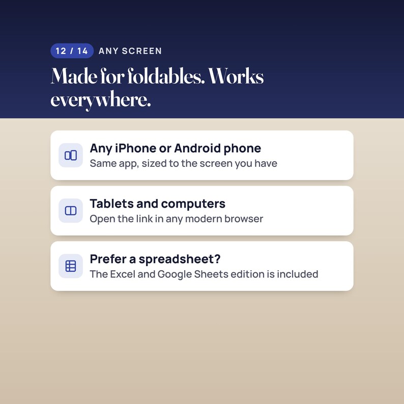 Novel Planner Web App, Writer's Word Count Tracker, Two-Screen Layout, Compatible with iPhone Duo image 12