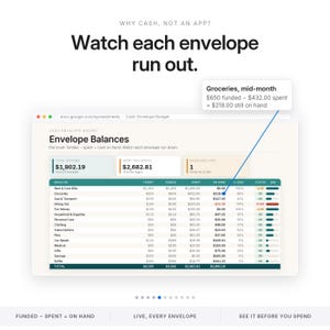 Cash Envelope Budget Spreadsheet | Cash Stuffing Digital System, Excel and Google Sheets | Paycheck Envelope Budgeting, Denomination Helper image 5