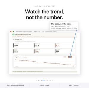 Weight Loss Tracker Spreadsheet | Body Transformation, Calorie & Macro + Measurements Log for Excel and Google Sheets image 5