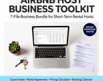 Kit di strumenti per host Airbnb / Contratto di locazione, Calcolatore di prezzi (Download digitale)