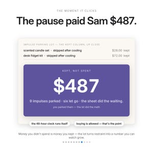 ADHD Budget Spreadsheet Money Command Center for Excel and Google Sheets | Safe to Spend Paycheck Budget Impulse Tracker | Light Dark Mode image 8