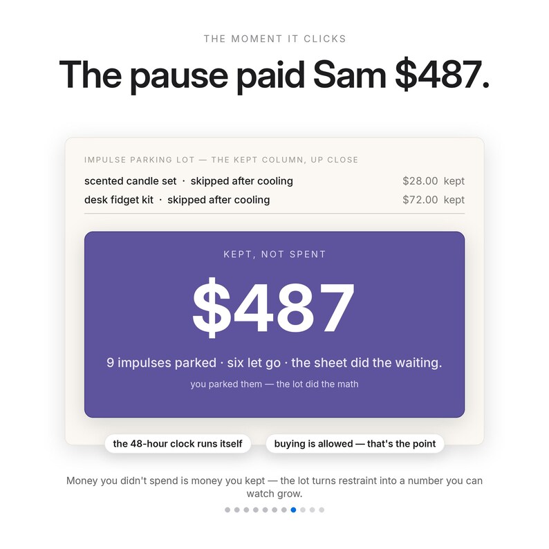 ADHD Budget Spreadsheet Money Command Center for Excel and Google Sheets | Safe to Spend Paycheck Budget Impulse Tracker | Light Dark Mode image 8