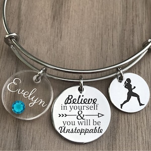 Runner Bracelet, Running Bracelet, Run Bracelet, Track Bracelet, Runners Bracelet, Runner Gifts, Running Gifts, Gifts for Runners Women