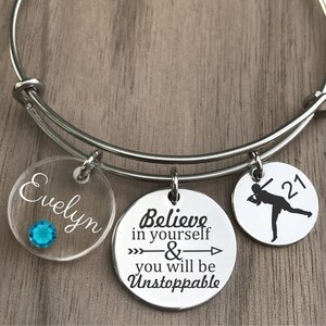 Bracciale softball, Bracciale rigido softball, Braccialetti softball per bambini, Gioielli softball, Bracciale softball per ragazze, Regali softball