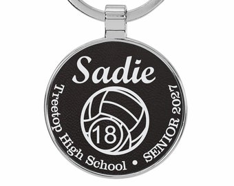 Volleyball Senior Gift, Volleyball Keychain, Volleyball Team Gift, Volleyball Senior Night Gift, Girls Volleyball Gift, Volleyball Player