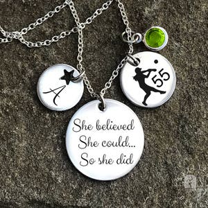 Softball Necklace, Softball Jewelry, Softball Gifts, Girls Softball Necklace, Girls Softball Gifts, Softball Girl Gifts, Softball Charm