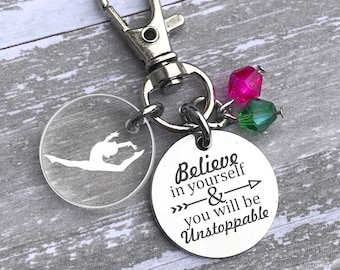 gymnastics keychains