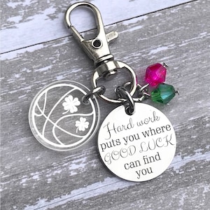 Basketball gift, Girls Basketball Gifts, Basketball girl gift, Basketball zipper pull, Bball gifts, Basketball bag tag, Basketball gifts