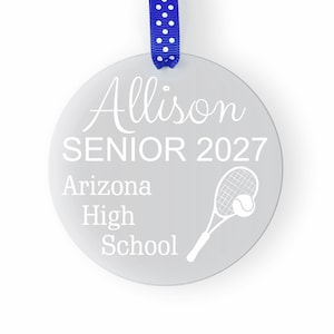 Tennis Senior Gifts, Senior Tennis Gift, Senior Night Tennis Gifts, Senior Tennis Ornament, Tennis Senior Gifts, Tennis Senior Night