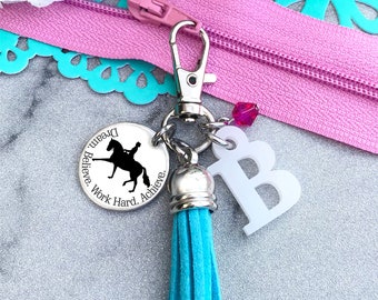 Dressage Gifts, Dressage Rider Gift, Girls Dressage Gifts, Dressage Horse Gift, Dressage Zipper Pull, Dressage Riding Gift, Horse Gifts
