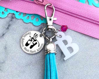 Dance Gifts, Ballet gifts for girls, Ballerina Gifts, Dance gifts for teens, Dancer Gifts, Dance Zipper Pull, Dancer Zipper Pull