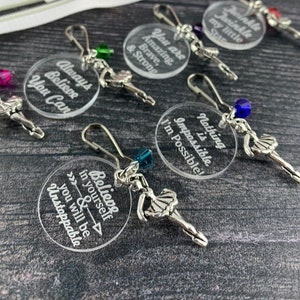 Dance Gifts, Dancer Gifts, Ballerina Gifts, Ballet Gifts, Dance Zipper Pull, Ballet Zipper Pull, Gift for Dancer, Gift for Ballerina