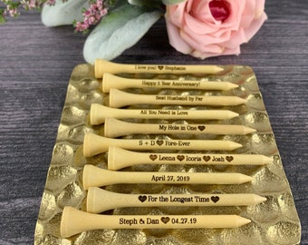 Golf Geschenke, Golfer Geschenk, Golfgeschenk, Geschenk für Golfer, Golf Geschenk Tees, Golf Tees personalisiert, Anpassung des Golf Tees, Geschenk für Golfliebhaber