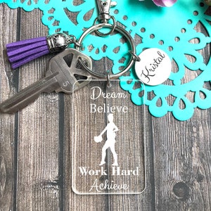 Cheer Keychain, Cheer Gifts, Cheerleading Keychain, Cheerleader Keychain, Cheer Gifts for Team, Cheer Team Gift