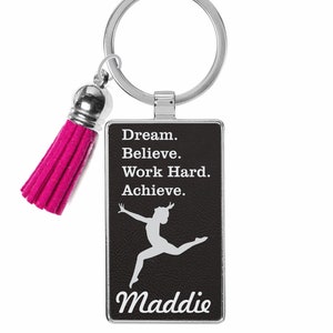 Gymnastics Keychain, Gymnastics Gifts, Gymnast Keychain, Gymnast Gifts, Gymnastics Gifts for Girls, Gymnastics Team Gift