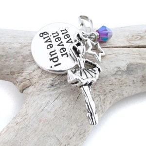 Dance Zipper Pull, Dance Recital Gifts, Ballerina Bag Charm, Ballerina Gift, Zipper Charm