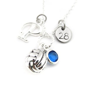 Volleyball Necklace, Volleyball Gift, Volleyball Jewelry, Gifts for Volleyball, Volleyball Player, Volleyball Team Gift