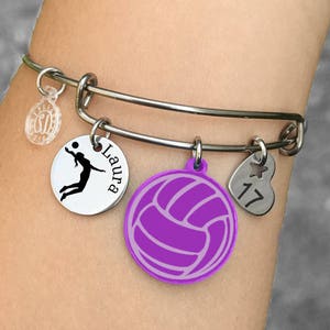 Volleyball Gifts, Volleyball Bracelet, Volleyball Player Gifts, Volleyball Players Bracelet, Volleyball Jewelry, Gift for Volleyball Player
