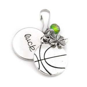 Girls Basketball Gifts, Basketball Player Gift, Basketball Gifts, Basketball Zipper Pull, Senior Night Gifts, Girl Basketball Player Gift