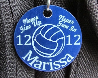 Volleyball Gifts, Volleyball Zipper Pull, Volleyball Team Gifts, Volleyball Team Gift Ideas, Volleyball Player Gifts, Girls Volleyball Gifts