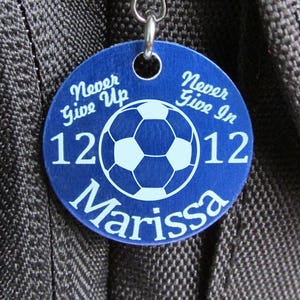Girls Soccer Gifts, Soccer Zipper Pull, Soccer Team Gifts, Soccer Team Gift Ideas, Soccer Player Gifts