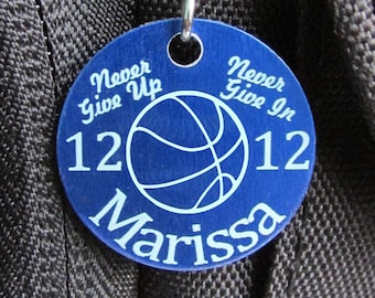 Girls Basketball Gifts, Basketball Zipper Pull, Basketball Team Gifts, Basketball Team Gift Ideas, Basketball Player Gifts