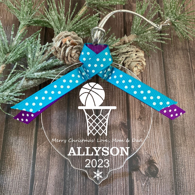 Basketball Ornament Basketball Gifts Basketball Player Etsy