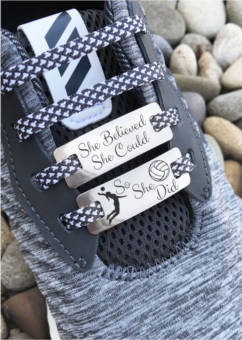 Volleyball Gifts Shoe Lace Charms Shoe Lace Tags Shoe Tags Etsy