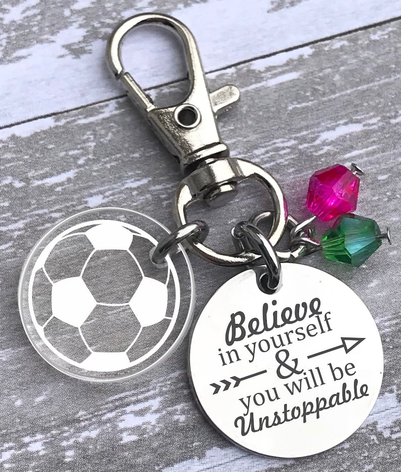 Soccer Girl Gifts Girls Soccer Gifts Soccer Zipper Pull Etsy