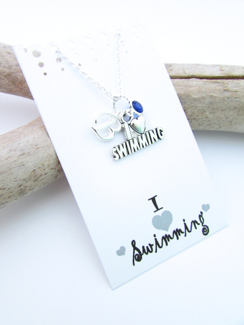 Swimming Necklace Swim Necklace Swimming Jewelry Gifts for Etsy Canada