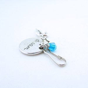 Gymnastics Zipper Pull, Dream Bag Charm, Gymnastics Gifts, Party Favors image 2