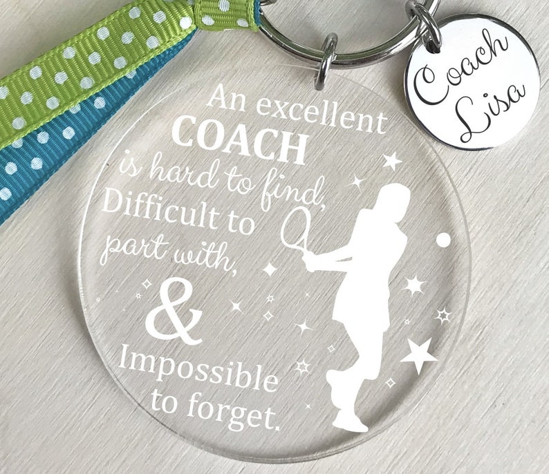 Tennis Coach Gift Tennis Coaches Gifts Tennis Coach Etsy