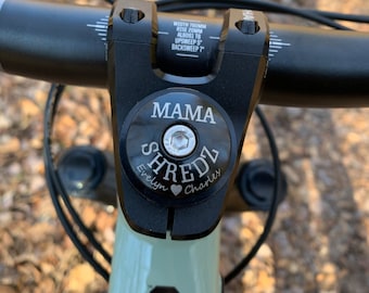 Gift for Mountain Biking Mom, Cycling Mom Gift, Mothers Day Gift, Cycling Gift for Mom, Mountain Bike Gift for Mom, Headset Cap