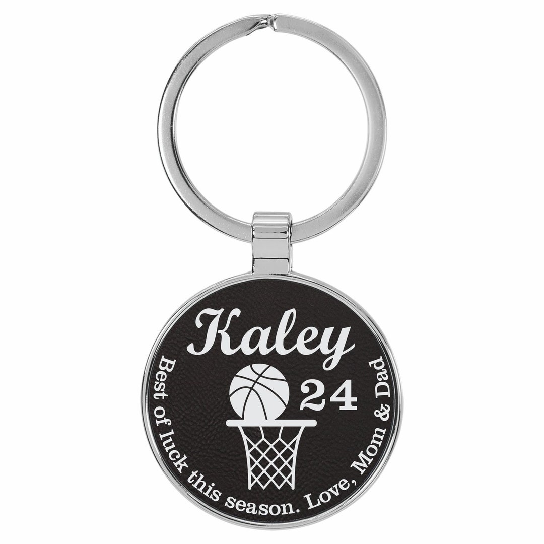 Lot De 10 Porte-clés Basket-ball - Breloques Sportives En Alliage Zinc/PU, Pour Sacs, Clés, Cadeaux Enfants