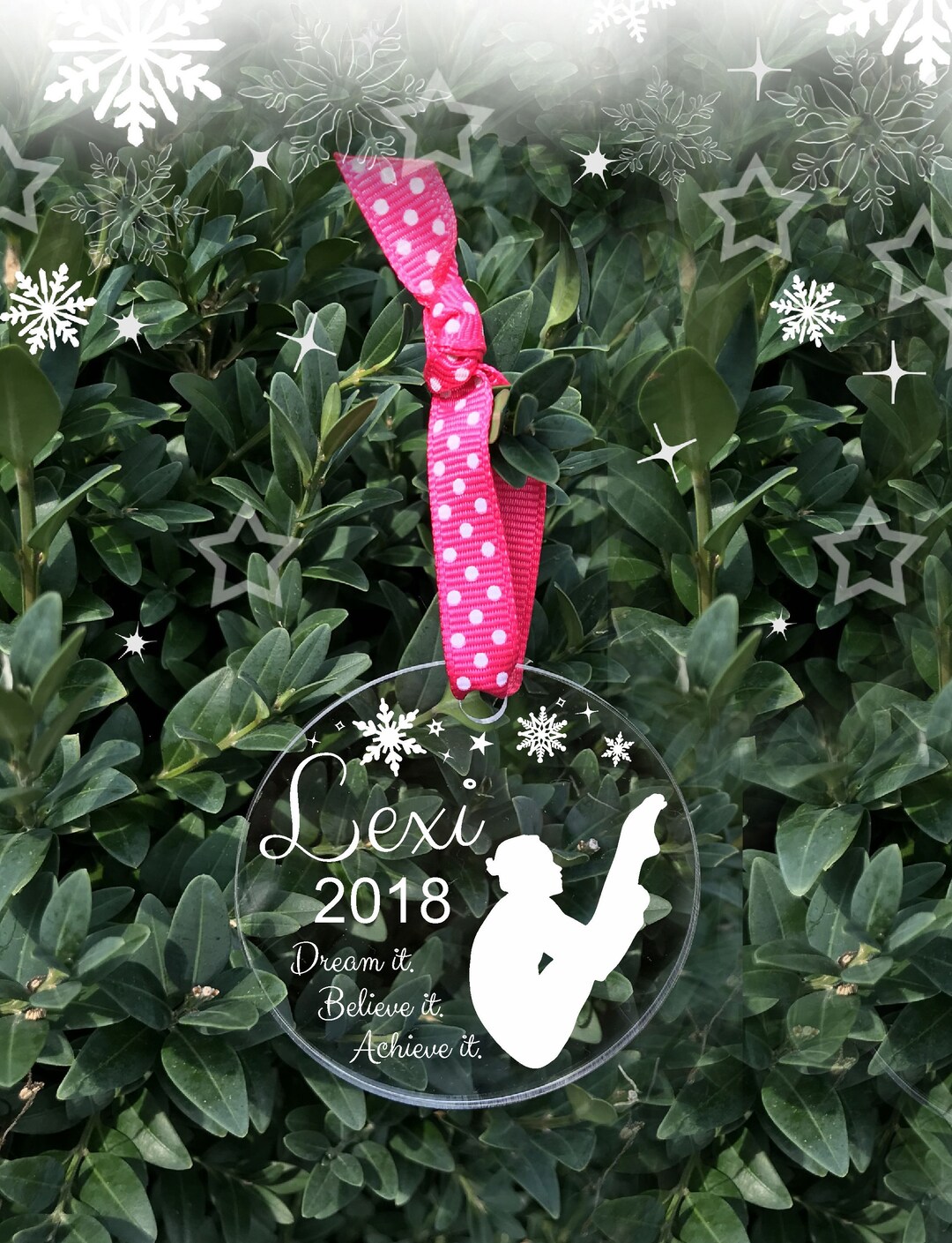 Diving Ornament, Diver Ornament, Dive Ornament, Sports Ornament, Kids