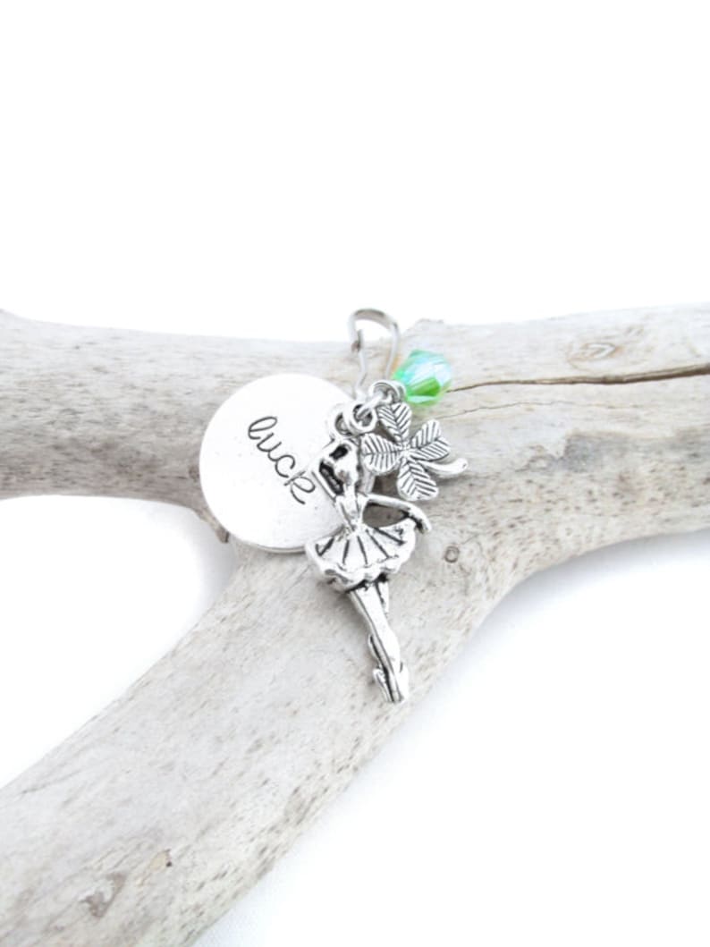 Good Luck Dance Zipper Pull Dance Recital Gifts Ballerina Etsy