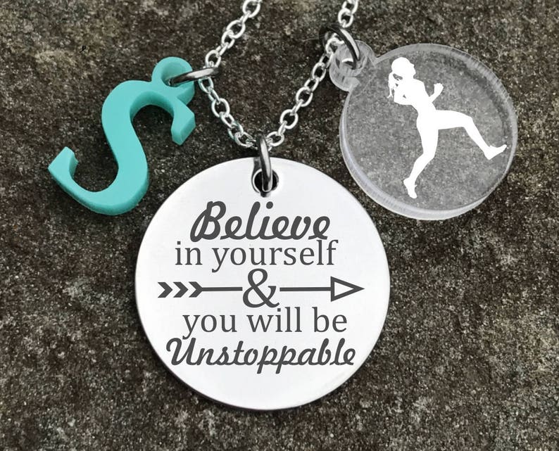 Running Necklace, Runner Necklace, Running Necklace for Women, Runner Girl Necklace, Running Gifts for Women, Runner Gifts for Women image 4