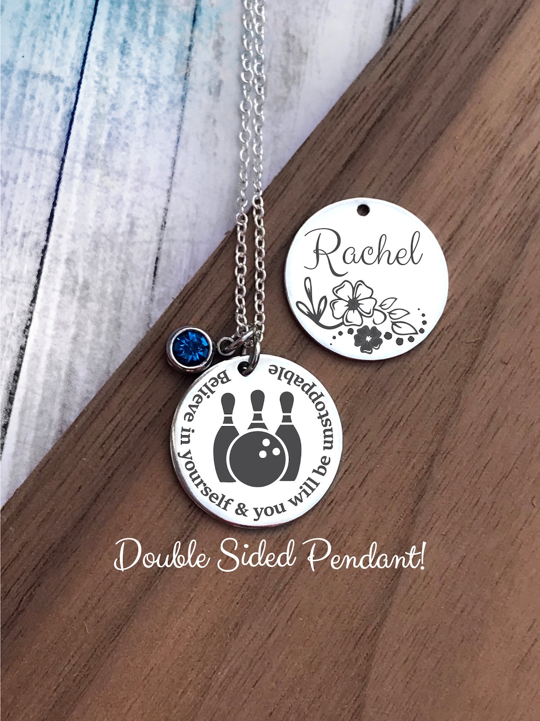 Bowling Necklace, Bowling Gifts for Her, Bowler Gift, Bowler Necklace