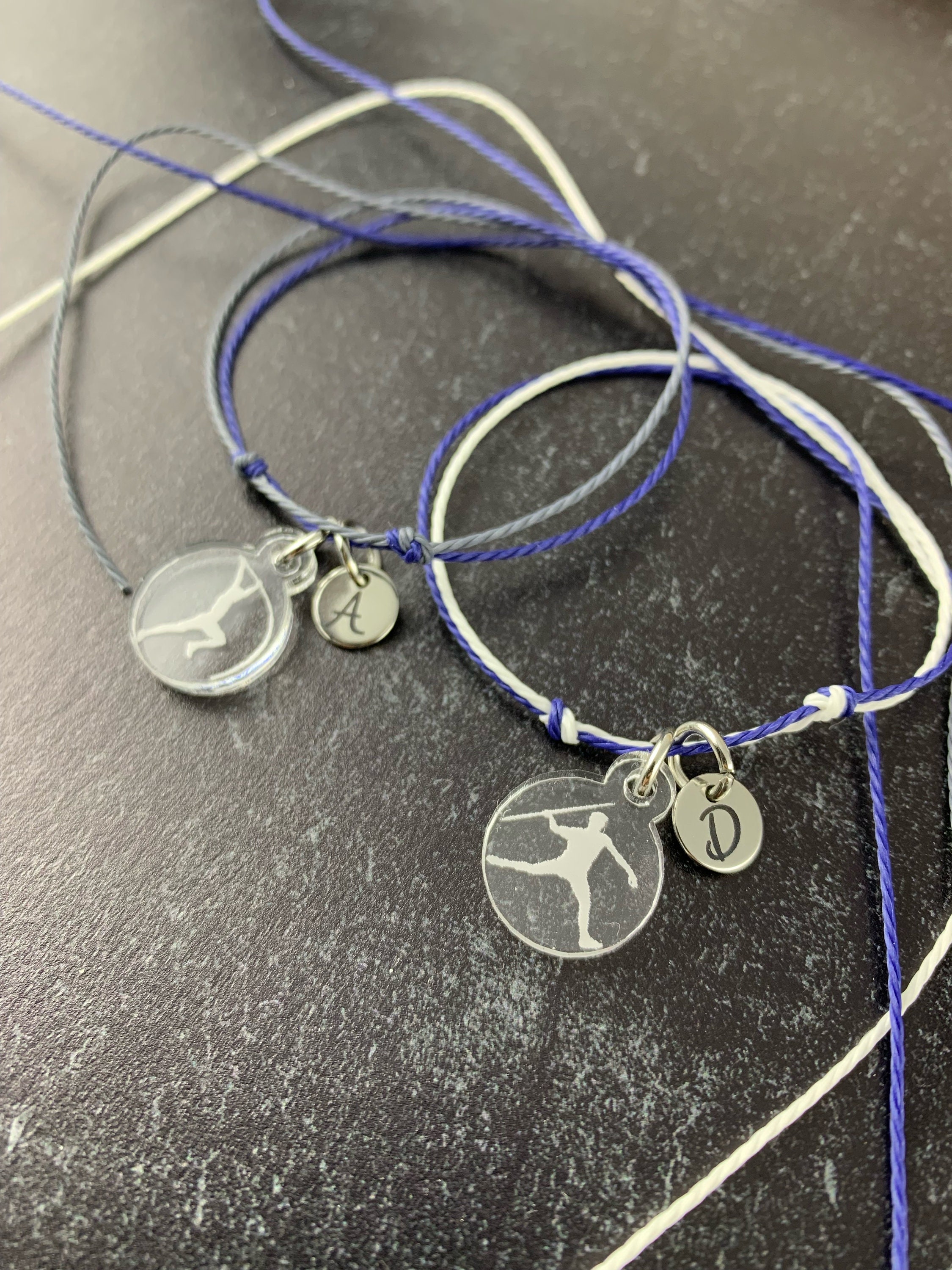 Track And Field Gift- Runner Bracelet, Running Jewelry