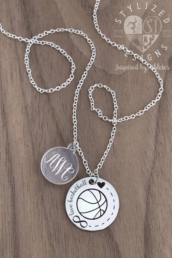 CC Sport Silver Basketball Charm Necklace for Little Girls and Tweens |  Chelsea Charles Jewelry