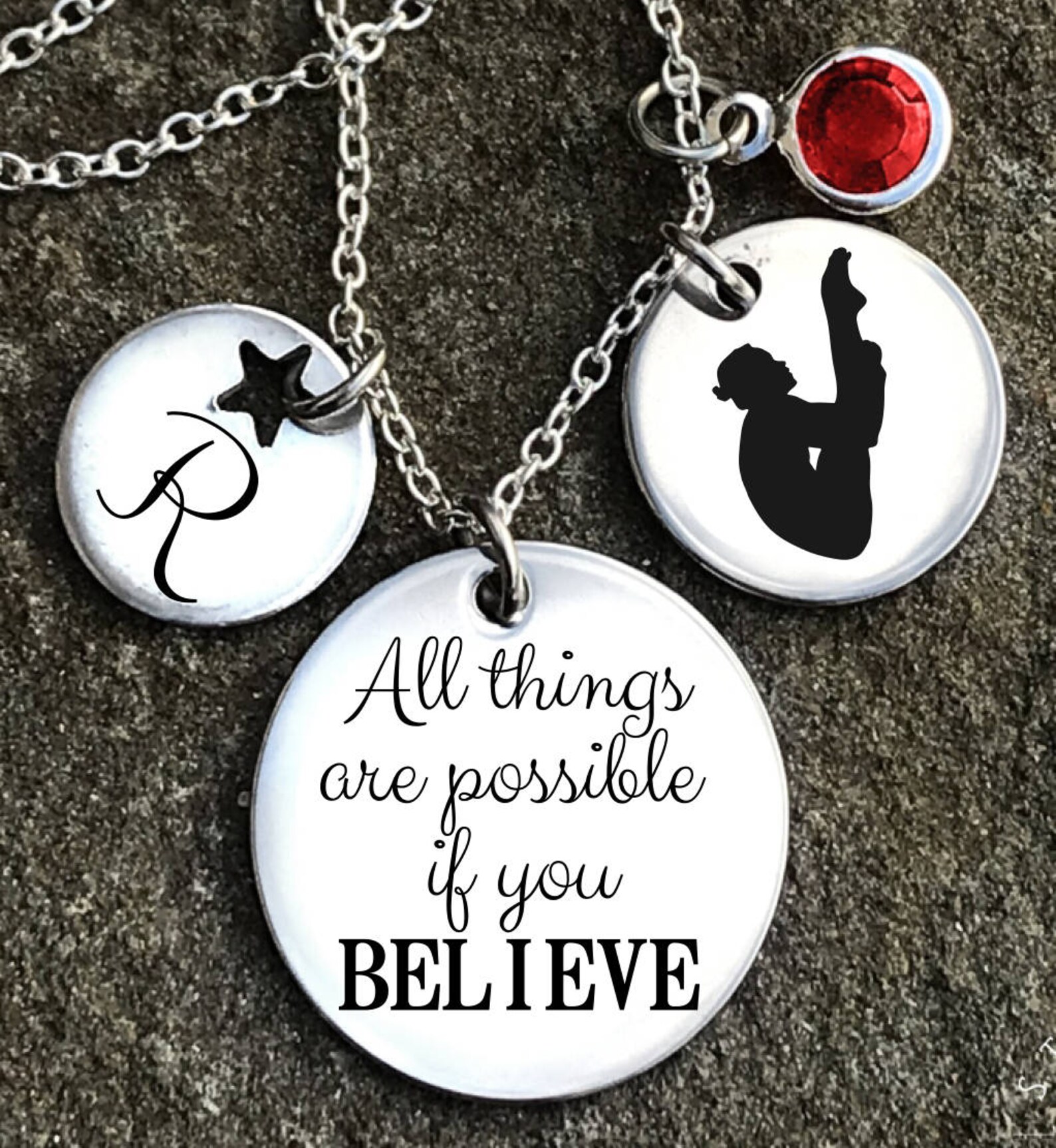 Diving Necklace Diver Necklace Diving Jewelry Diver Etsy