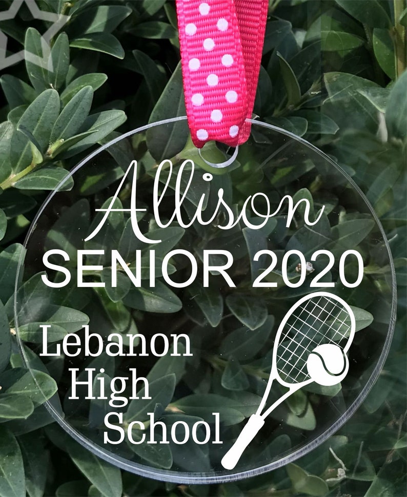 Tennis Senior Gifts Senior Tennis Gift Senior Night Tennis Etsy