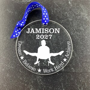 Boys Gymnastics Ornament, Boy Gymnast Ornament, Boy Gymnastics Gifts, Boys Parallel Bars, Parallel Bars Ornament, Gymnastics Boy Ornament