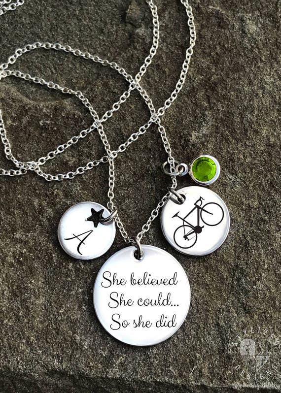 Cycling Necklace, Cycling Jewelry, Bicycle Necklace, Bicycle Jewelry, Bike Necklace, Bike Jewelry, Womens Cycling Gift, Bicycle Gifts