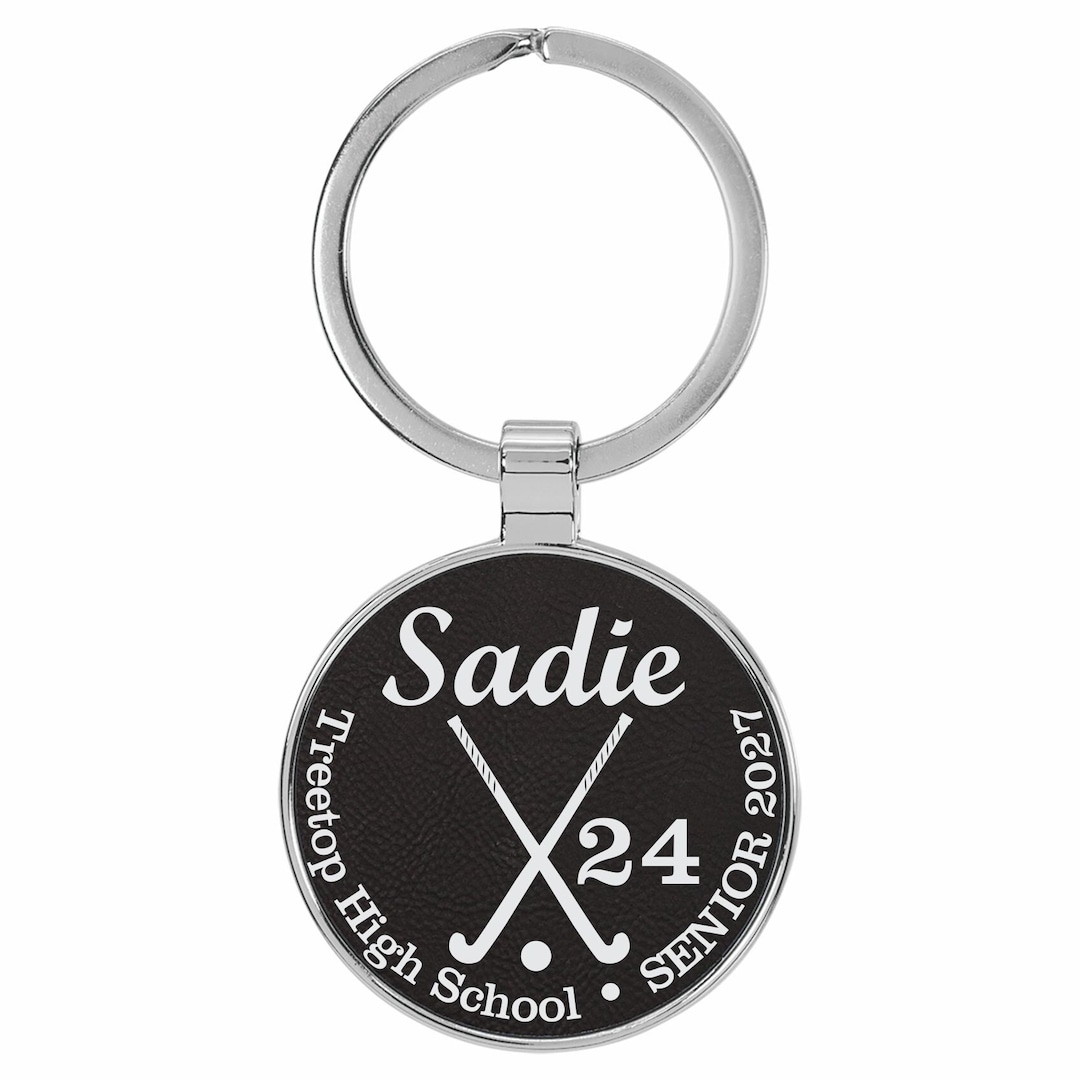 Field Hockey Senior Gifts, Field Hockey Senior Keychain, Field Hockey
