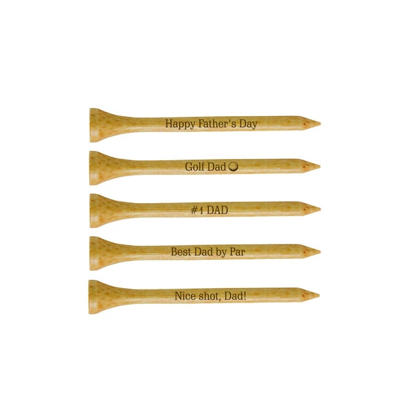 READY TO SHIP Fathers Day Golf Tees, Fathers Day Golf Gift, Golf Gift for Dad, Golf Gift for Men, Gift for Golf Dad, Golf Dad Gift