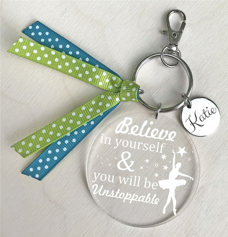Dance Keychain, Dance Bag Tag, Dance Key Chain, Dancer Keychain, Dancer ...