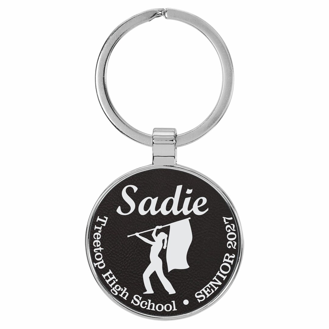 Color Guard Senior Gifts, Color Guard Senior Keychain, Color Guard