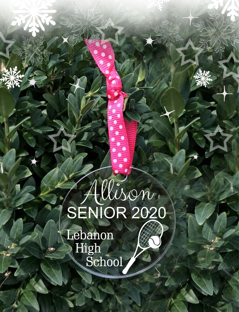 Tennis Senior Gifts Senior Tennis Gift Senior Night Tennis Etsy